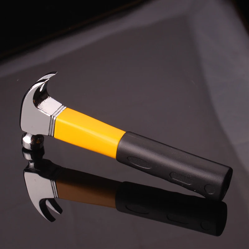 100pcs/lot Butane Gas Lighter Creative Mini Metal Hammer shape Cigarette Lighters Portable Outdoor Flame Igniter | Дом и сад