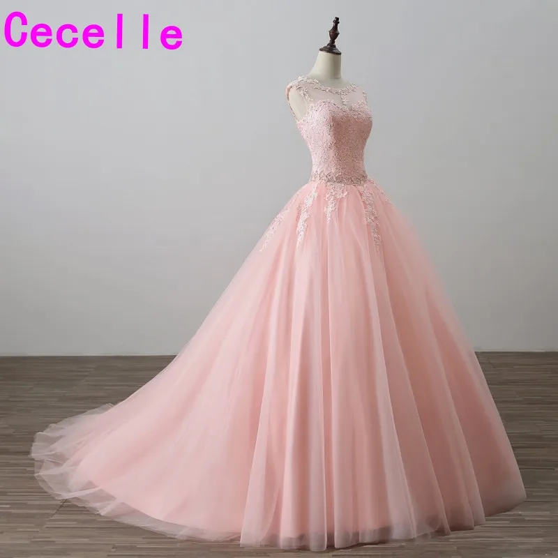 2019 бальное платье Принцесса Выпускные платья без рукавов бисерные Кружевные