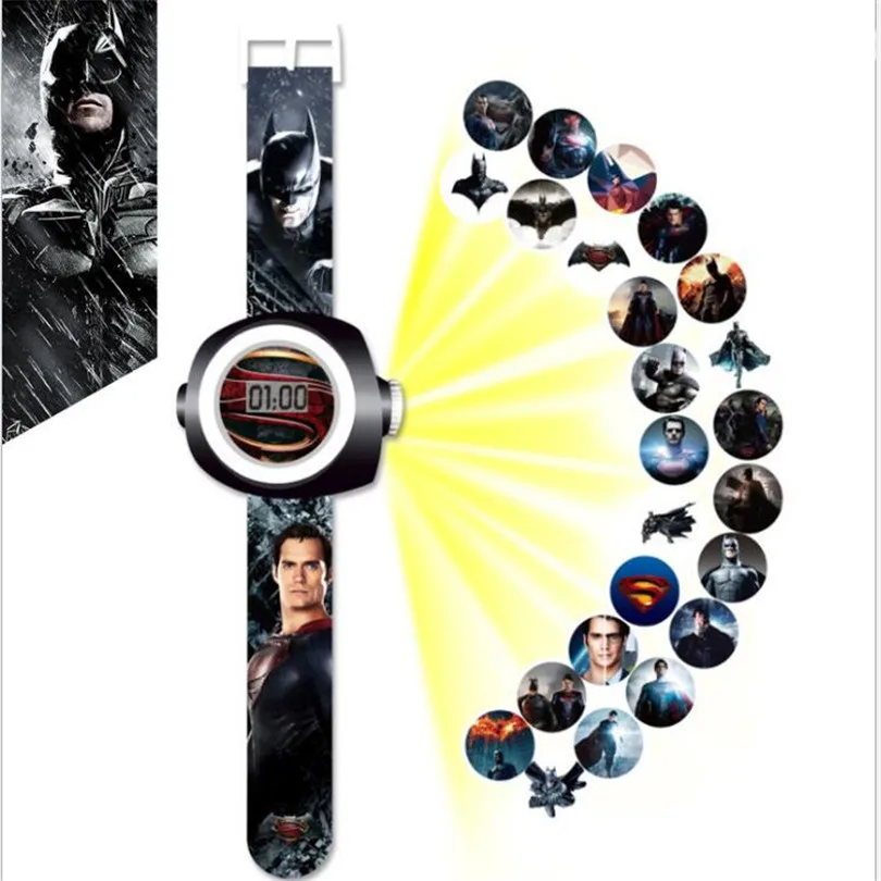 Новинка 2017 человек паук Халк Американский капитан Марвел наручные часы для кукол