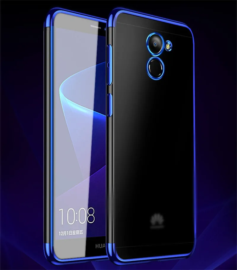 Kcatoon для Huawei роскош2017 роскошное покрытие для чехла мягкий прозрачный чехол для телефона Чехлы для Huawei Y7 Prime nova lite plus enjoy 7 plus
