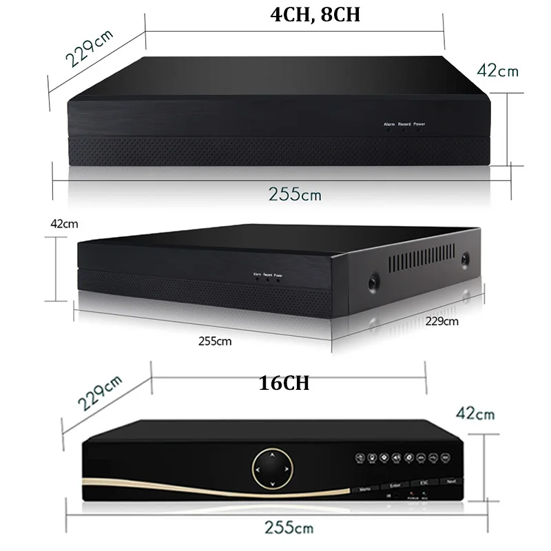 ZGWANG 6 в 1 Гибридный 4CH 8CH 16CH видеорегистратор AHD CVI TVI IPC 5MP 1080P NVR DVR для аналоговой