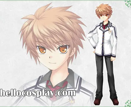 Rewrite Cosplay High School of Kazamatsuri Boy Uniform H008