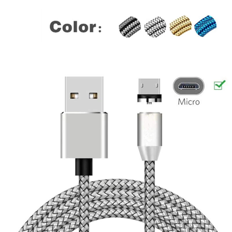 Магнитное зарядное устройство Micro USB кабель для сотового телефона Android Honor 8x7 6 5C Mate