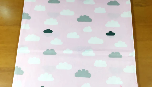 Новый брендовый дизайн красивый дождь Clould Fivestar &amp Stipe хлопчатобумажная ткань 50x160