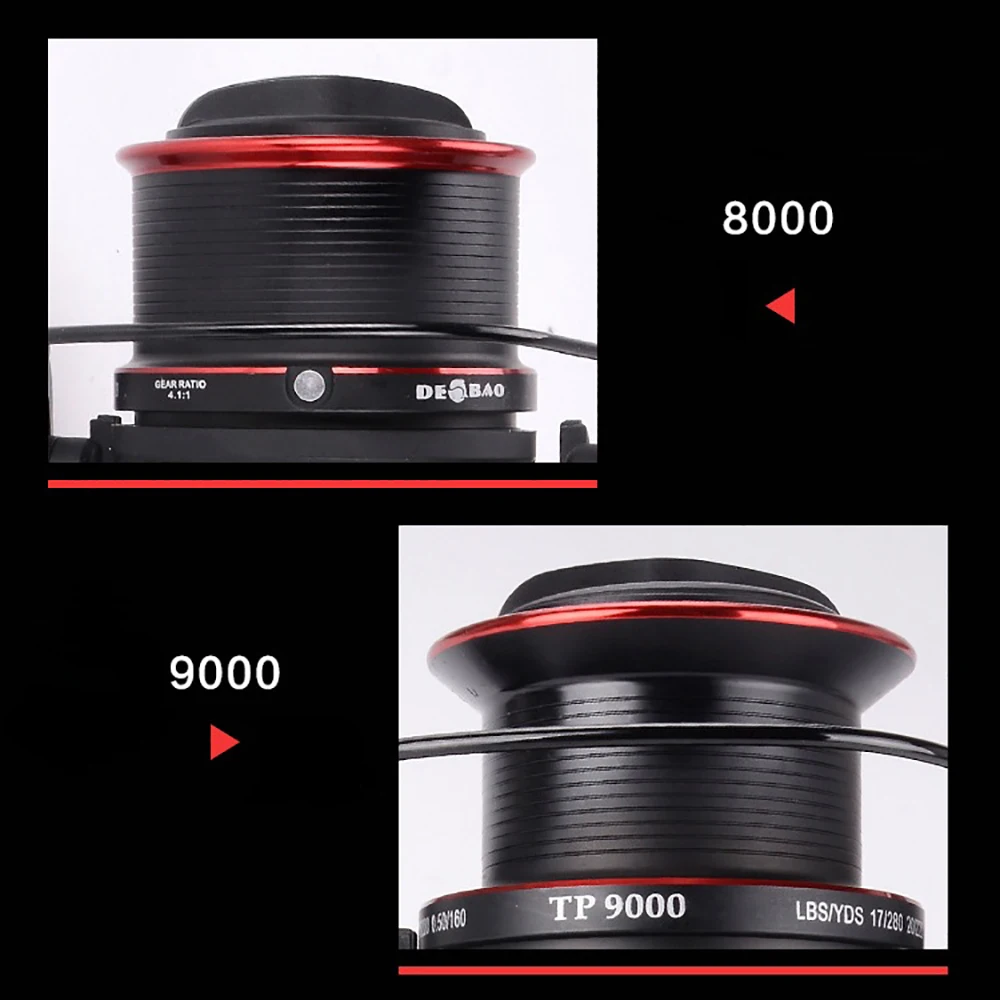 Рыболовная катушка reel12 + 1BB для морской рыбалки хорошие Рыболовные катушки TSP 8000