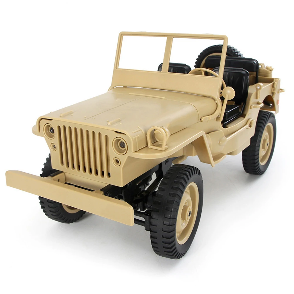 2,4G 1:10 пульт дистанционного управления автомобиль 4WD трансформер джип Вилли четыре колеса внедорожный военный грузовик альпинистский автомобиль часть Набор