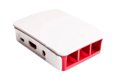 Для Raspberry Pi 3 Чехол Официальный красно-белый ABS пластиковый чехол Крышка корпуса