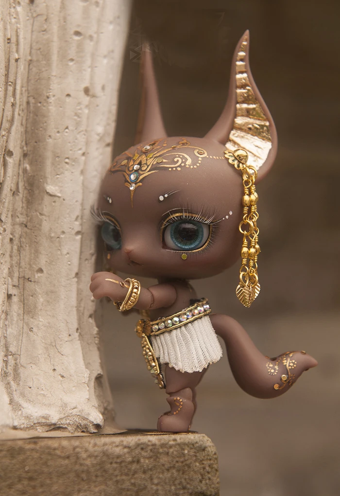 BJD 1/12 Anubis Необычные фигурки из смолы маленькая ладонь ребенок bjd куклы Игрушки Подарки
