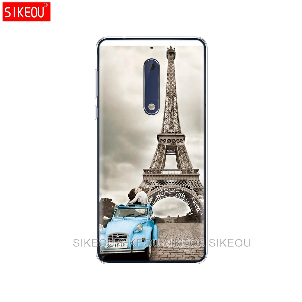 Силиконовый чехол для телефона Nokia 5 3 6 7 PLUS 8 9 /Nokia 1 2 2018 спортивные гоночные
