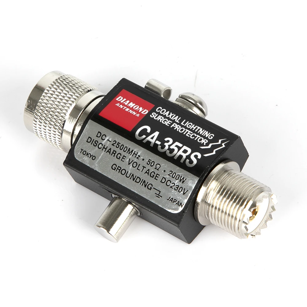 CA 35RS PL 259/SO239 разъём Lightning Arrester двухсторонний радиоприемник повторитель
