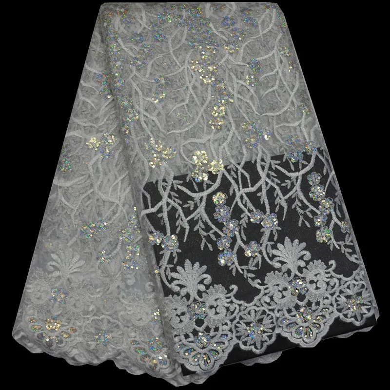 2017 Африканский Французский Шнурок Ткани Высокого Качества Африканская Тюль