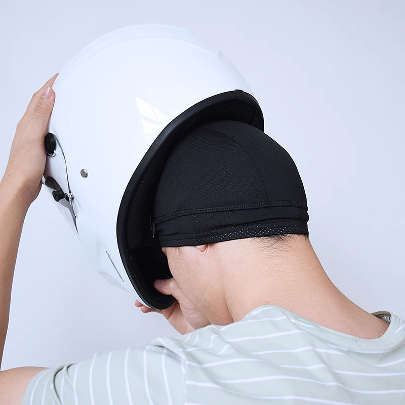 

Motorcycle Helmet Inner Cap Coolmax Hat Men Women Winter Outdoor Sports Ski Hat Racing Cap Under Helmet Beanie Face Mask Cycling