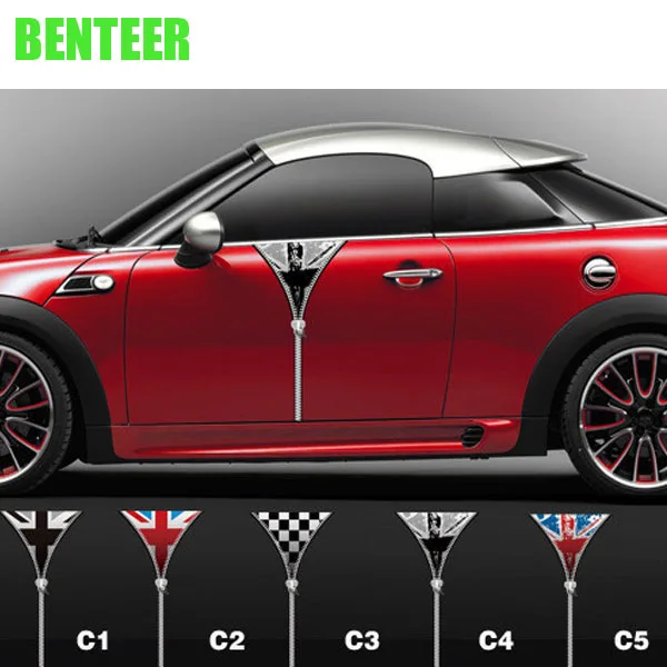 2 шт./лот хорошего качества ПВХ MINI Cooper Clubman Countryman Paceman Coupe Roadster One S Наклейка для