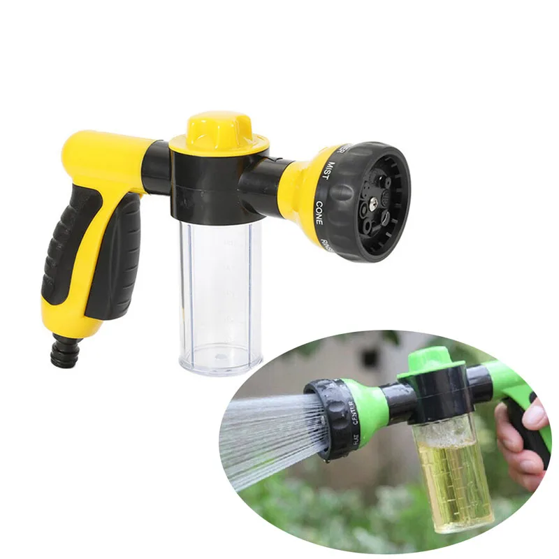 

Portable Adjustable Garden Hose High Pressure Pistol Car Water Gun Nozzle Nozzle Garden Hose Car Wash Water Pistol Car Wash Tool