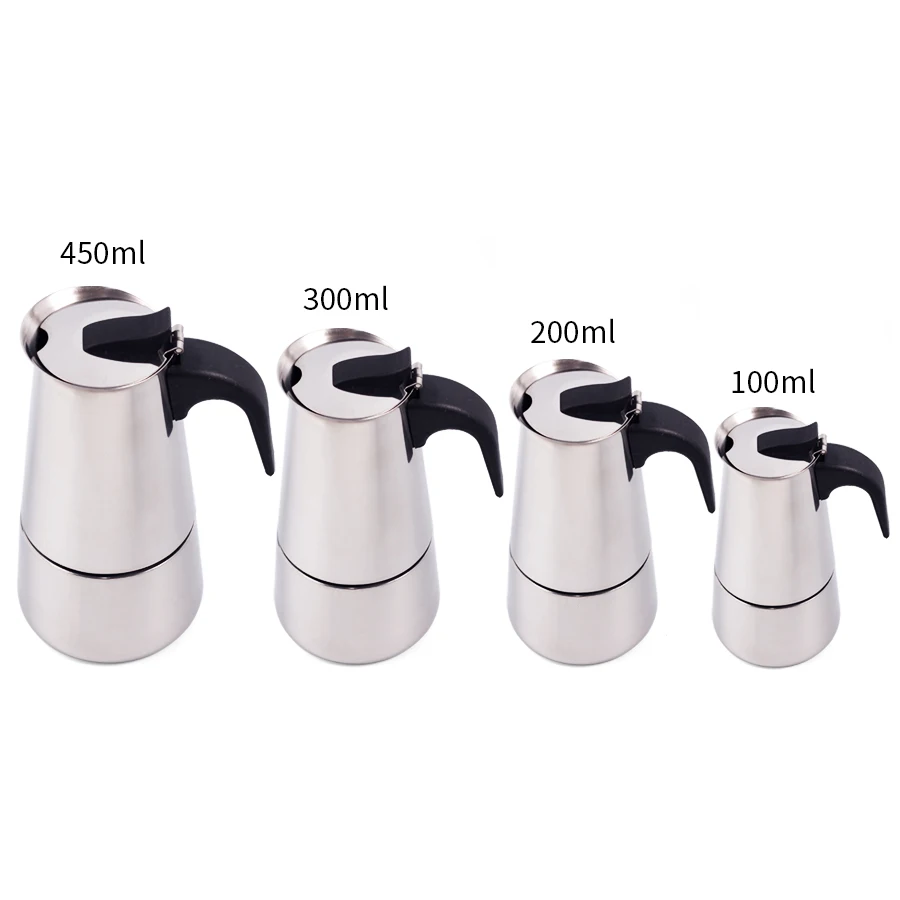 Кофеварка для эспрессо Moka устройство приготовления кофе с фильтром латте