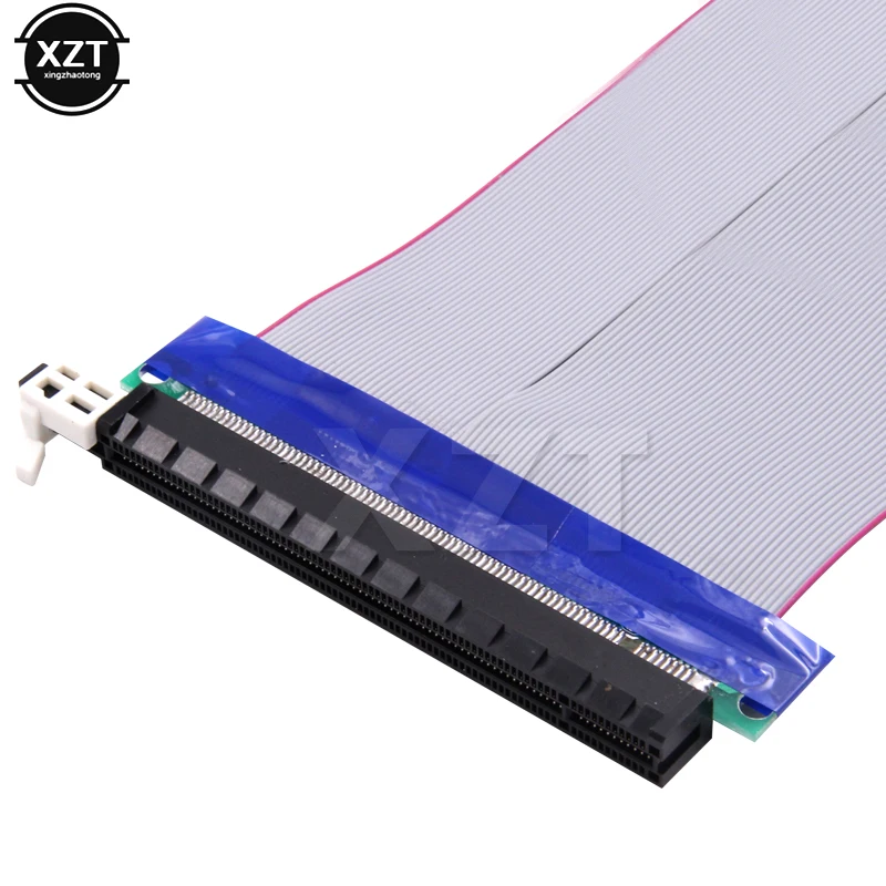 1 шт. PCIe 16X PCI Express E к переходник расширитель карты адаптер гибкий ленточный кабель