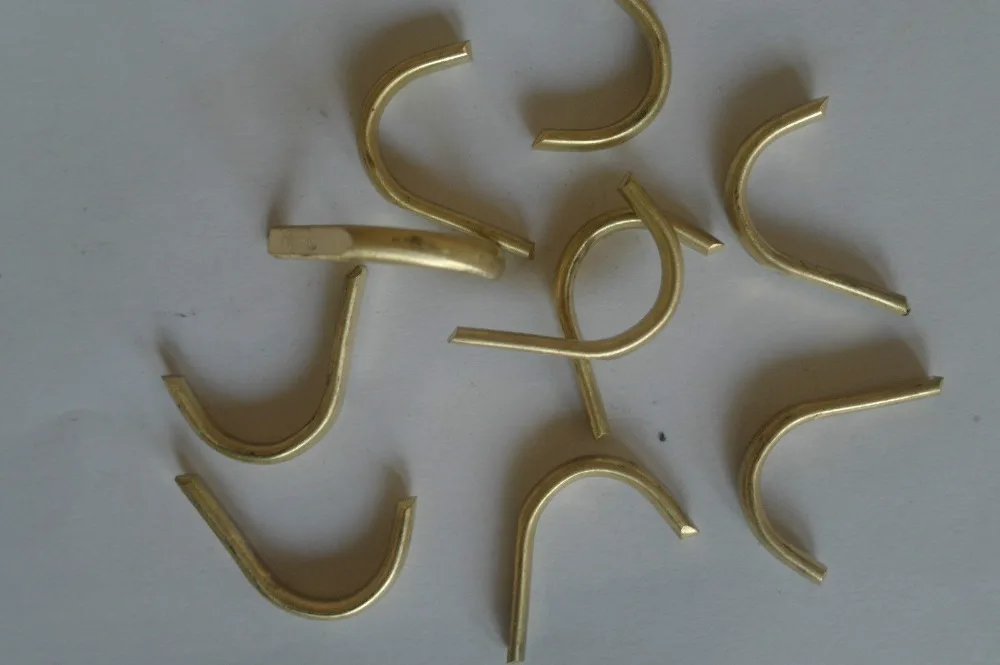 5 шт. крючки для правой руки в оригинальном латунном цвете ремонта|trumpet repair|hook