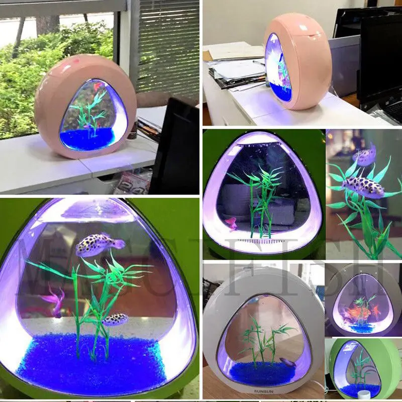 Красочный мини экологический Интегрированный фильтр нано бак офисный кофейный