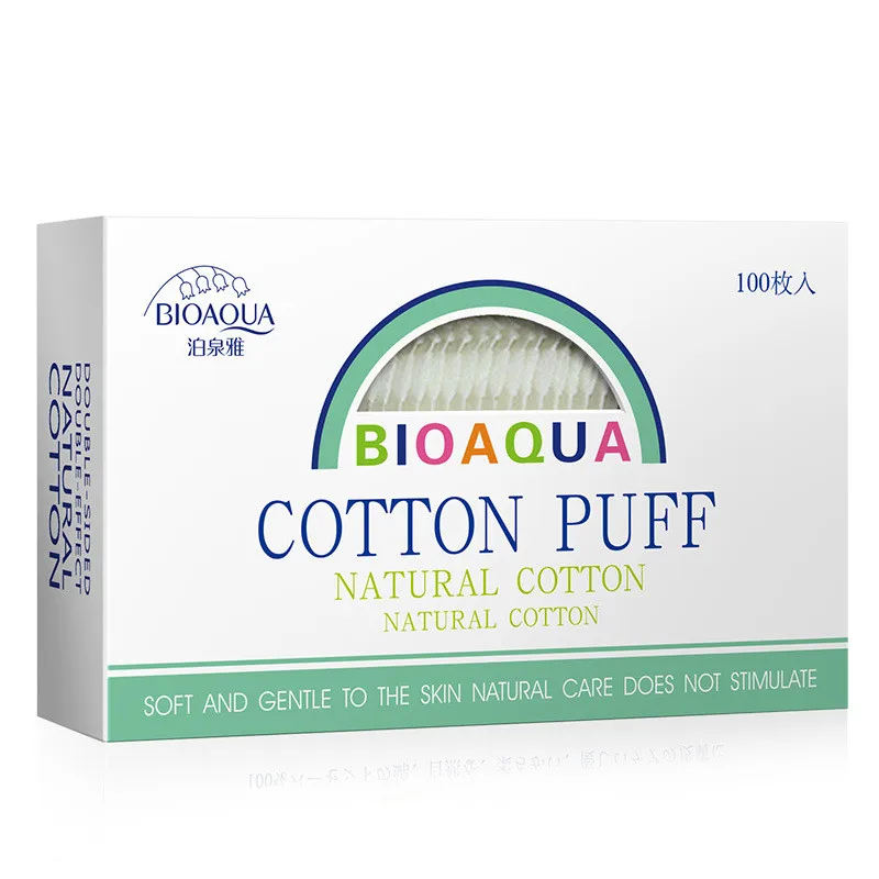 Ватные диски для ухода за кожей лица 100 шт./лот | Красота и здоровье