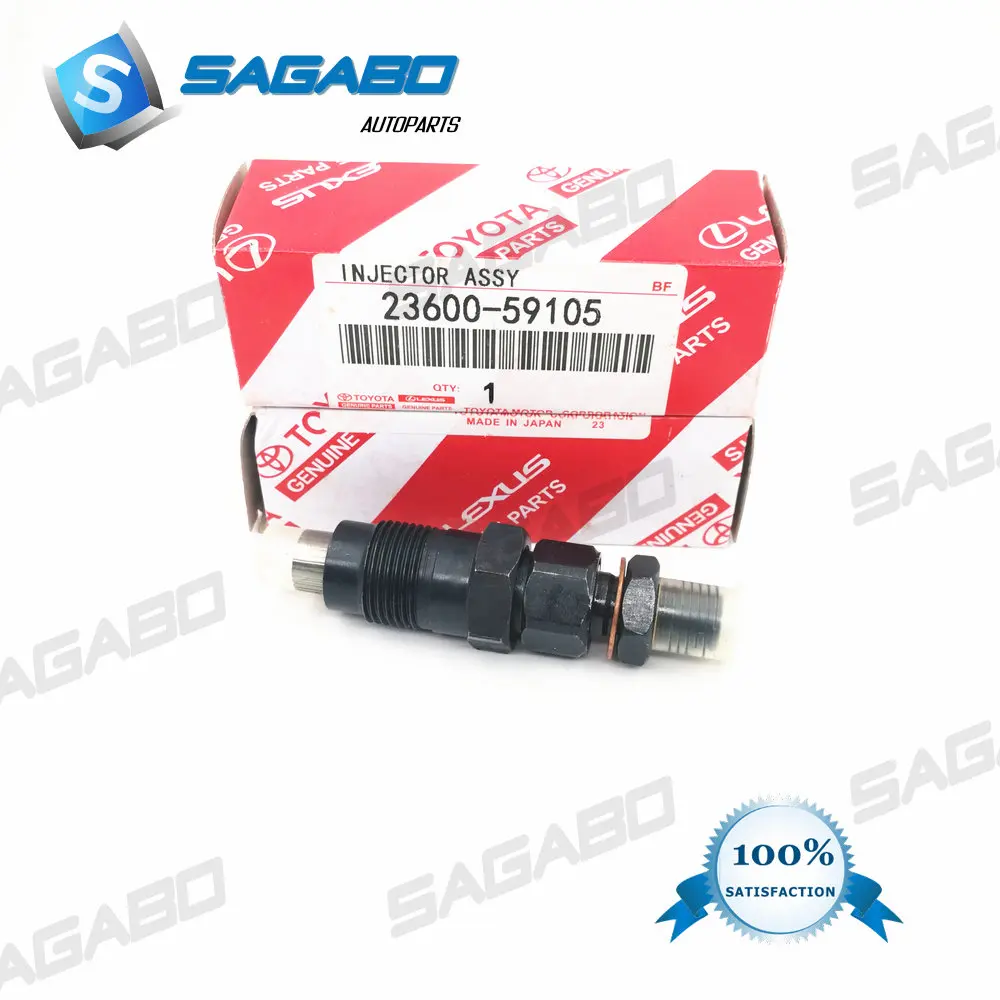 Новые инжекторы высокого качества для Toyota HILUX Hiace 3L 2L 1991 1998 23600 59105 093500