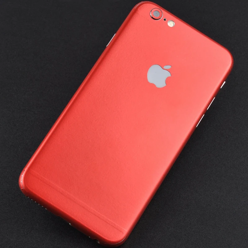 Прочная ПВХ наклейка для телефона s iPhone 8 6 6S 7 Plus задняя защитная пленка IPhone XS X