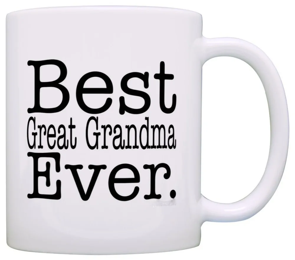 

Best great grandma ever mug 350ml coffee creative ceramic mugs cup office tea mug cup best goft for your grandma free shipping