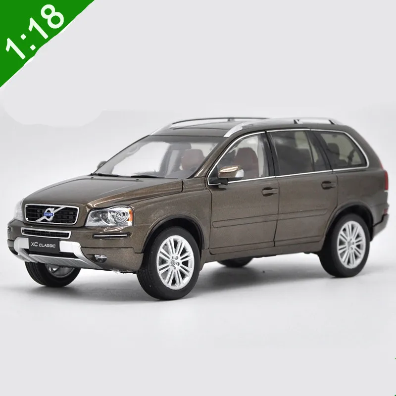 1:18 Diecast Model Car SUV Toys For Volvo XC90 2015 Black Alloy toys model with Steering wheel control With Original Box | Игрушки и