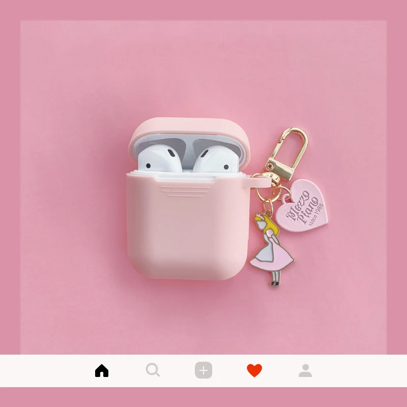 Милый силиконовый чехол Alice для Apple Airpods аксессуары Bluetooth наушники мультяшный
