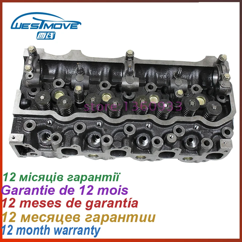 Двигатель: 2 л ЛТ Φ для Toyota Hilux 2400 2.4L 2.4D 11101 54030 5404011101 54050 54024|complete cylinder head|engine toyotahilux