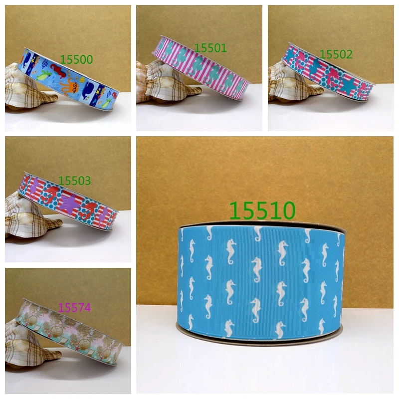 Бесплатная доставка 50 ярдов мультфильм печатных grosgrain ленты 15510 Ленты для шитья 