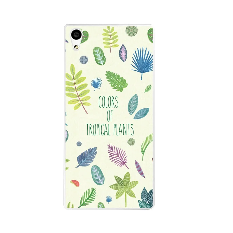 Мягкий прозрачный чехол из ТПУ с овечкой для телефона Sony Z2 Z3 Z4 Z5 C3 C4 C5 кактус Кот