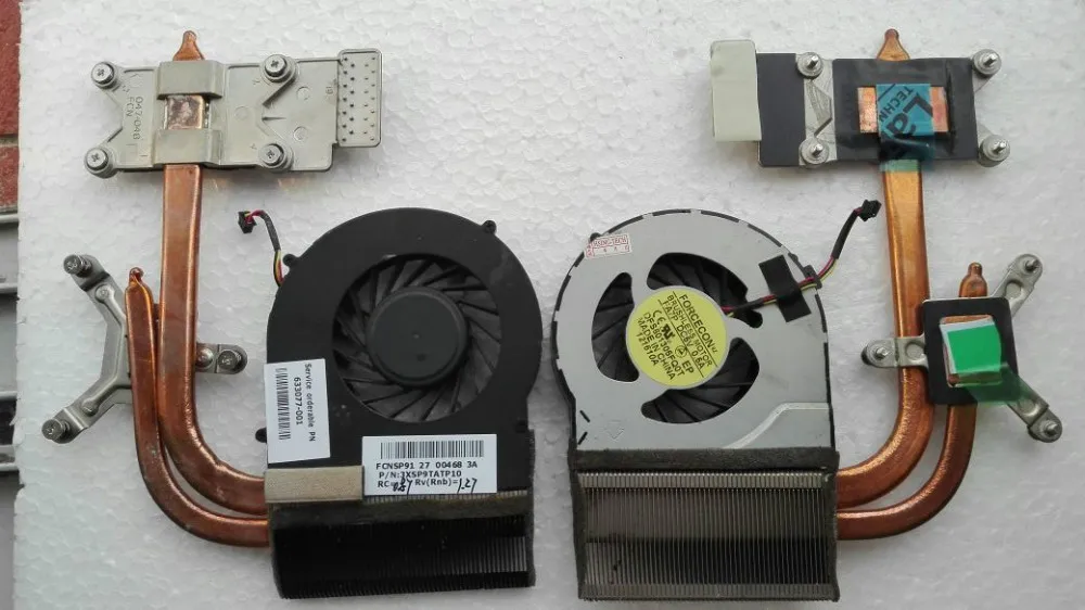 Используется рабочий хороший кулер для HP ENVY 17 2001TX 2000TX 2000 17t 2100 радиатор охлаждения