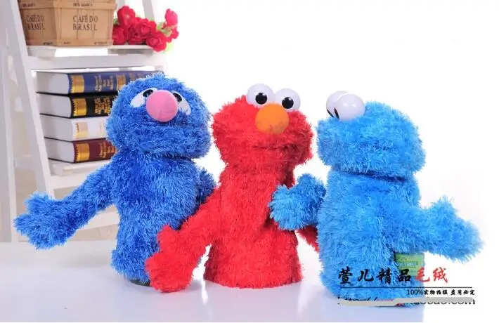 Candice guo! Супермилая плюшевая игрушка мультяшная Улица Сезам Elmo Grover печенье монстр