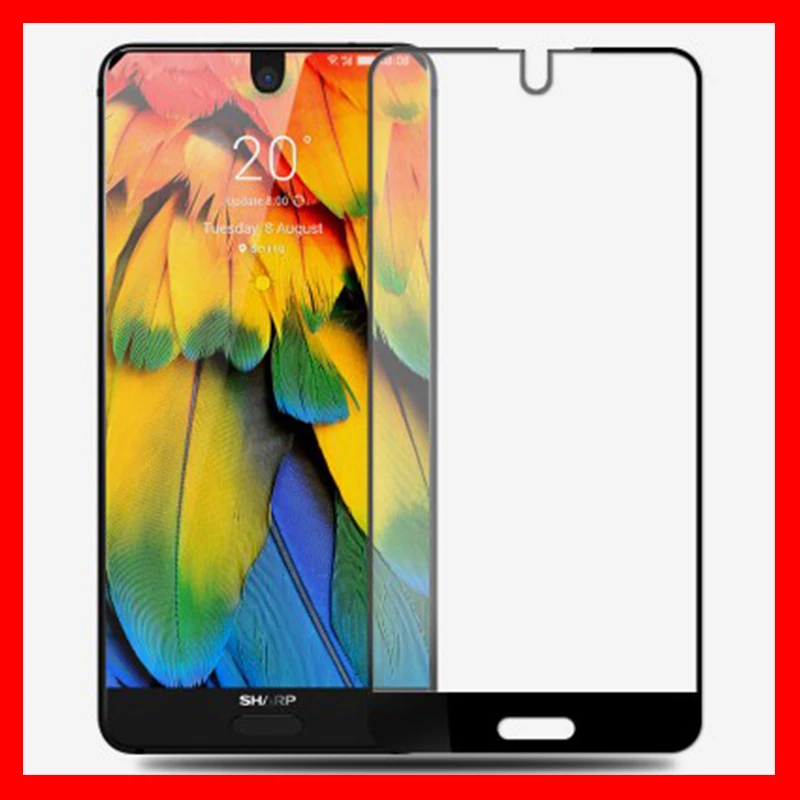 3D закаленное стекло для Sharp Aquos S2 защитная пленка 9 H Взрывозащищенная FS8010|screen