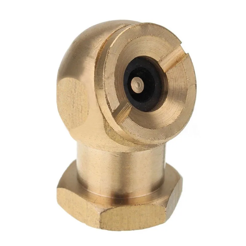 Латунный 1/4 &quotNPT соединитель клапана для накачивания шин CO2 портативный Presta Schrader