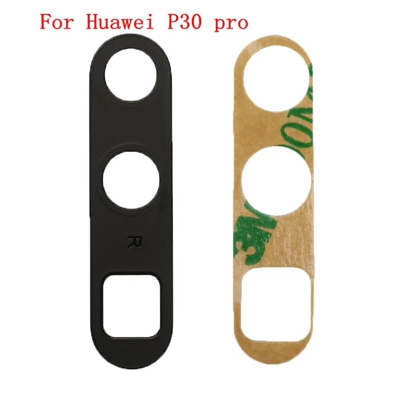 for Huawei P30 pro Задняя крышка для объектива камеры для huawei P20/P30/P20/30 lite/pro/G10/Nova 2i/Honor 9i/mate 10/20 lite с клейкой наклейкой - Цвет: for Huawei P30 pro