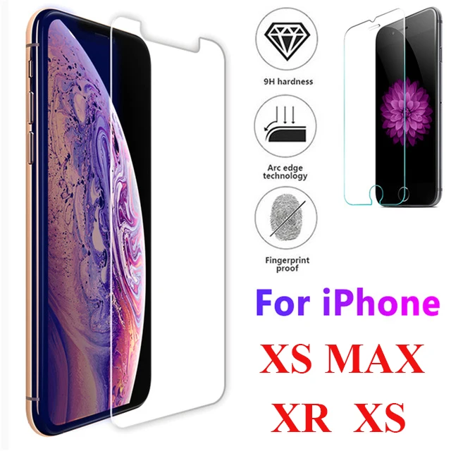 9 H 3D закаленное стекло для iphone XS MAX XR X 8 6 S 7 Plus 5 5S SE 4 4s ультратонкая Защитная пленка