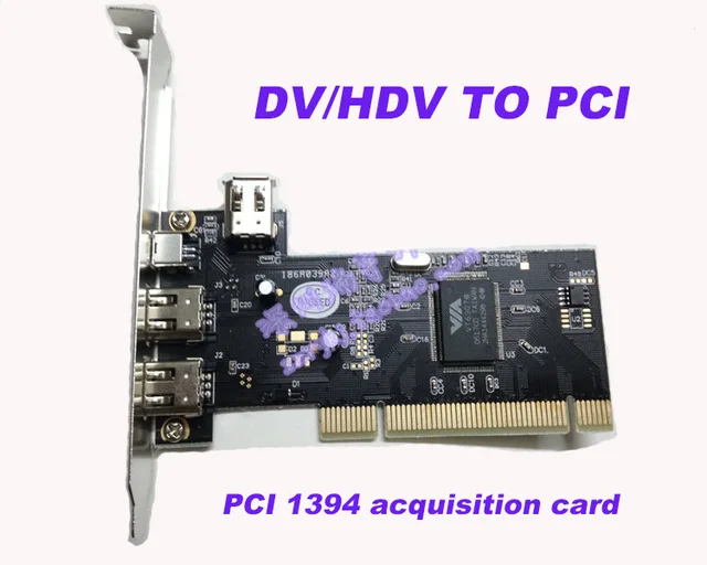 Новинка 2017 карта захвата видео DV/HDV в PCI 1394 HD с кабелем для камеры DV HDV|hd video capture|capture