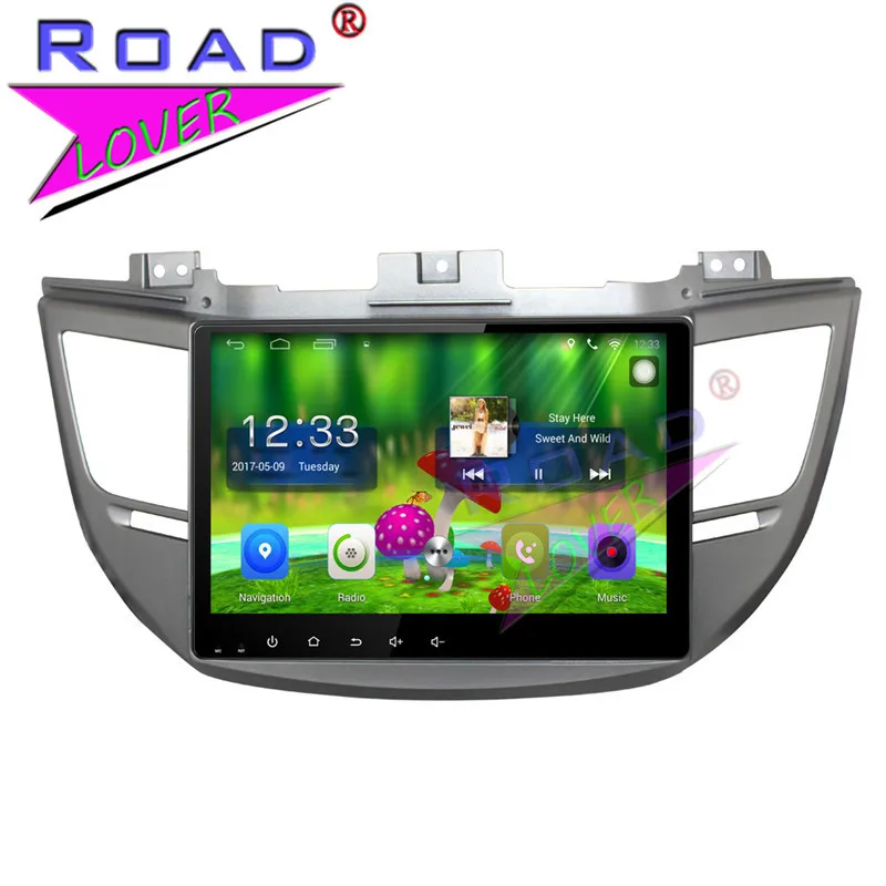 Автомобильный мультимедийный видеоплеер TOPNAVI Android 6 0 2 ГБ + 32 10 1 дюйма для Hyundai IX35/New