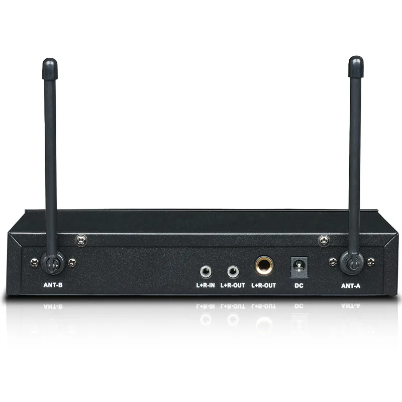 Для домашнего использования UHF K tv микрофон с микшером preamplier караоке реверберация
