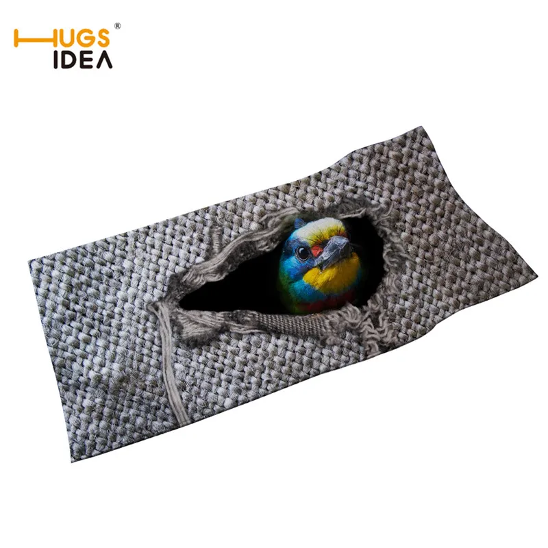 Пляжное полотенце HUGSIDEA с 3D рисунком животного мыши кота супервпитывающий