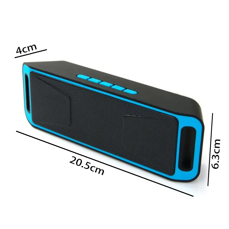Беспроводной Bluetooth динамик SC208 компьютерный мини двойной портативный маленький