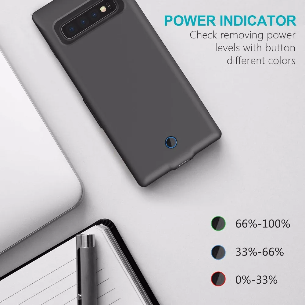 Чехол Leioua для Samsung Galaxy Note 8 7200 мАч внешнее портативное зарядное устройство чехол