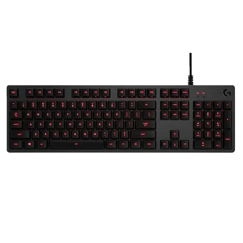 Logitech g413 Механическая игровая клавиатура с подсветкой led углерода usb passthrough|gaming