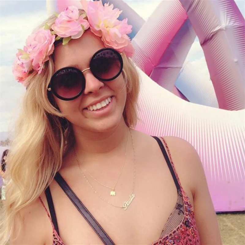 Счастливый ребенок слон очаровательное детское ожерелье маленькое колье