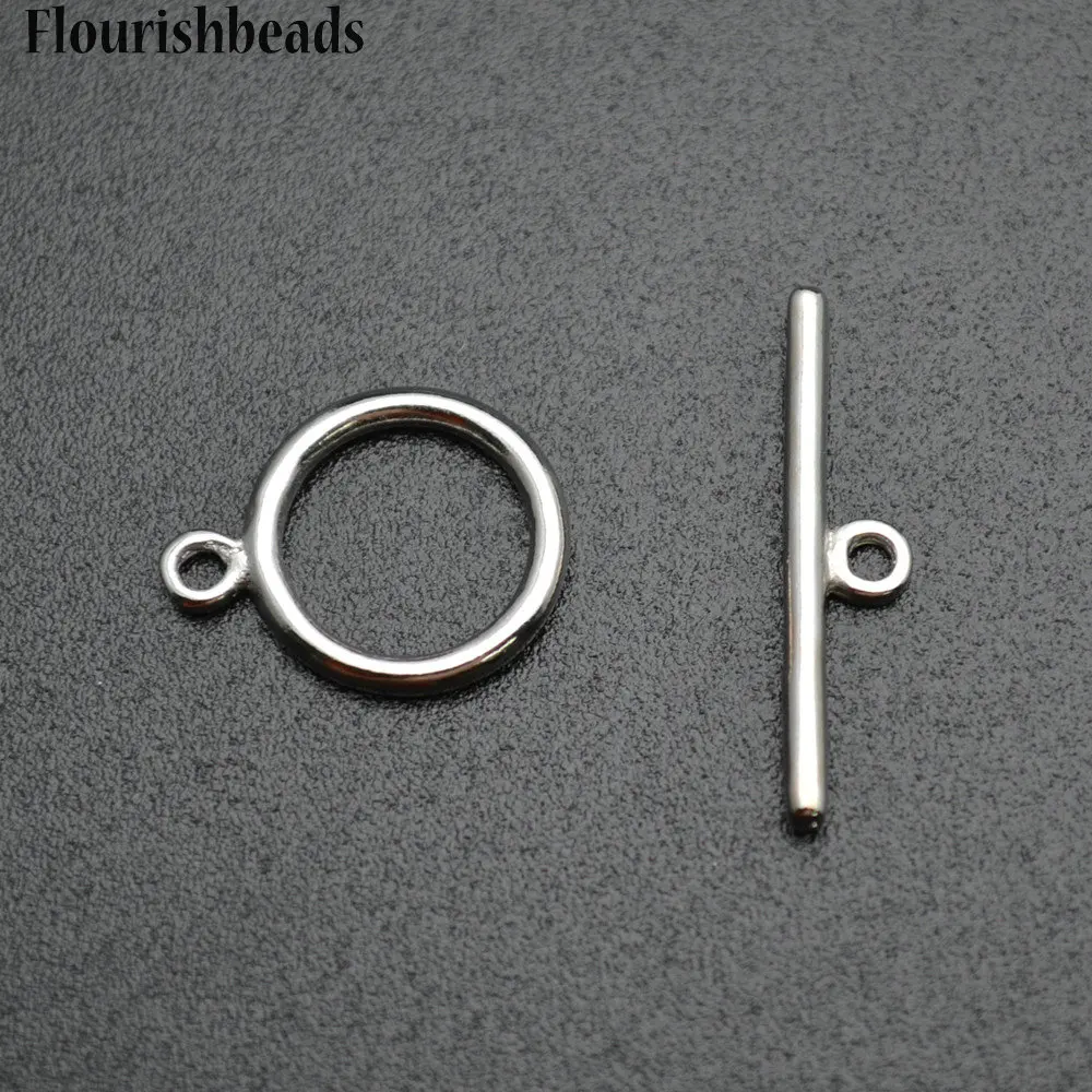

Jewelry Findings 14mm Round Circle Rings Toggle Clasps Wholesale 50pc Pet Lot