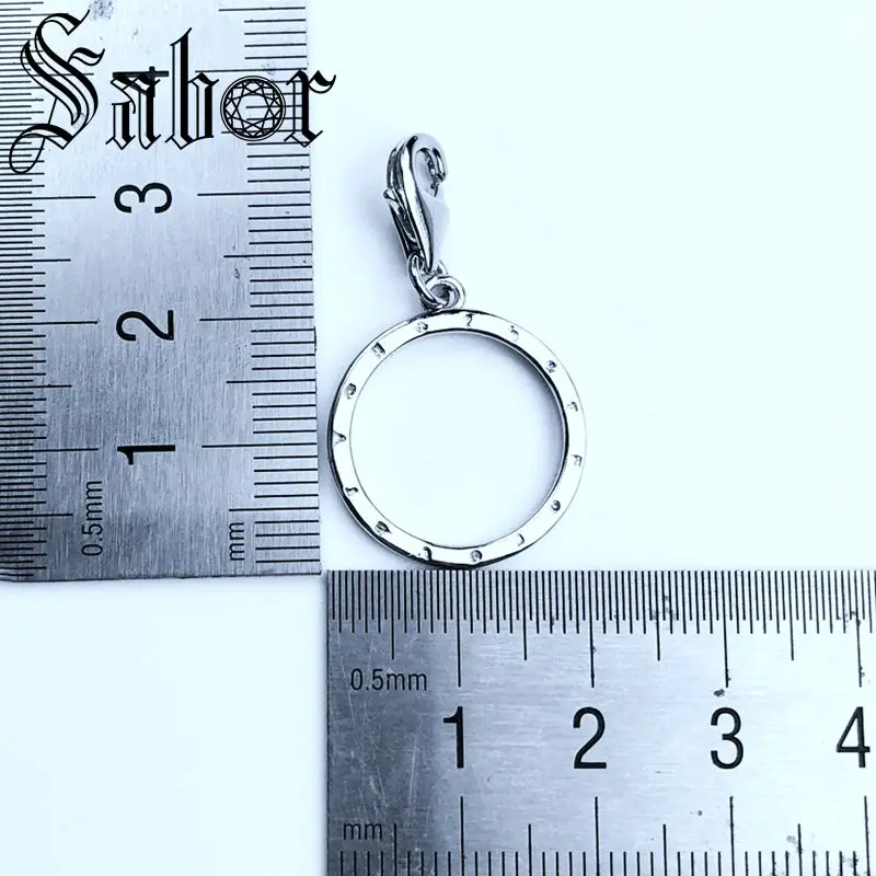 Женское ювелирное изделие Forever Together Circle Charm подлинный браслет с серебряным