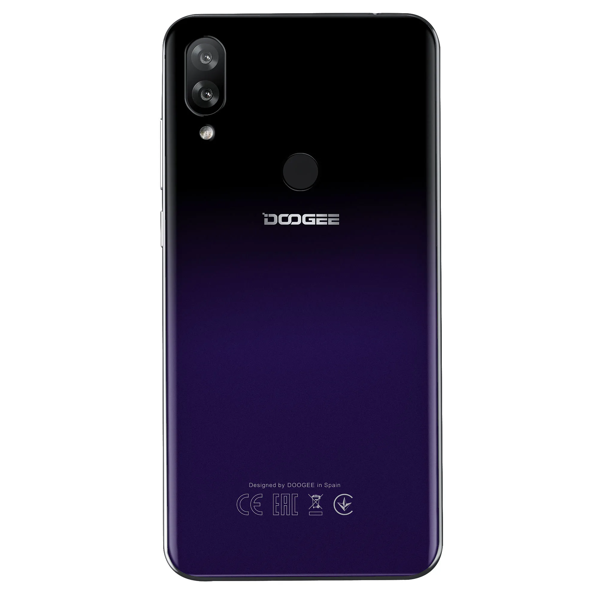 Phantom Purple DOOGEE N10 мобильный телефон 16,0 Мп фронтальная камера 3360 мАч Android 8,1 4G LTE Восьмиядерный 3 ГБ ОЗУ 32 Гб ПЗУ 5,84 дюймов FHD+ 19:9 дисплей OTG - Цвет: Phantom Purple