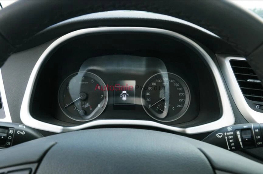 ABS аксессуары подходят для HYUNDAI TUCSON TL 2015 2016 хромированная панель приборной панели