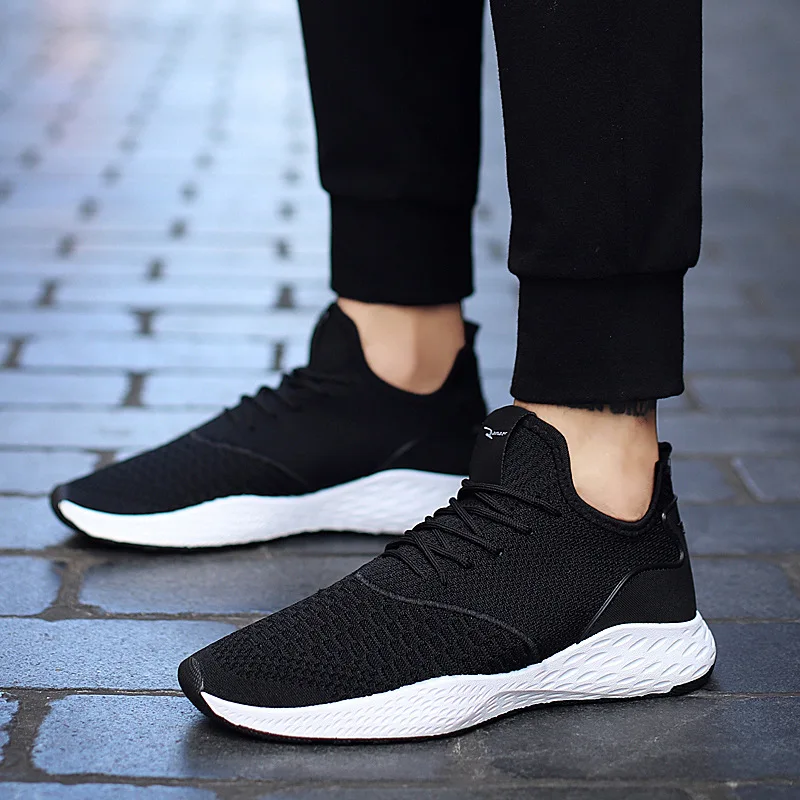

Free Delivery of Men's Shoes Summer 2019 Air-permeable Sports Shoes Korean Edition Leisure Running Shoes Fitness